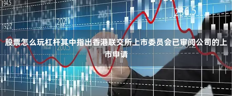 股票怎么玩杠杆其中指出香港联交所上市委员会已审阅公司的上市申请
